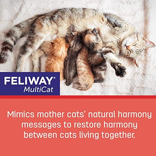 FELIWAY MultiCat Calming Pheromone  30 Day Refill - 3 Pack
