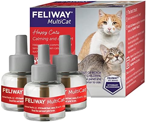 FELIWAY MultiCat Calming Pheromone 30 Day Refill - 3 Pack