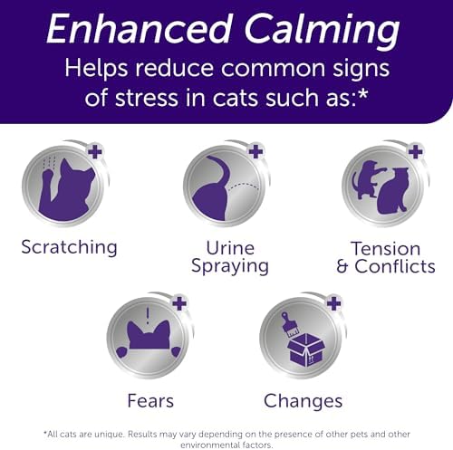 FELIWAY Optimum  Enhanced Calming Pheromone 30-day Refill – 6 Pack