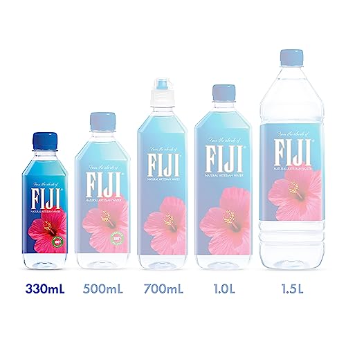 FIJI Natural Artesian Bottled Water 330 mL / 11.15 Fl Ounce (Pack of 36)