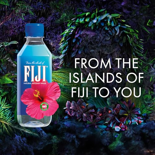 FIJI Natural Artesian Bottled Water 330 mL / 11.15 Fl Ounce (Pack of 36)