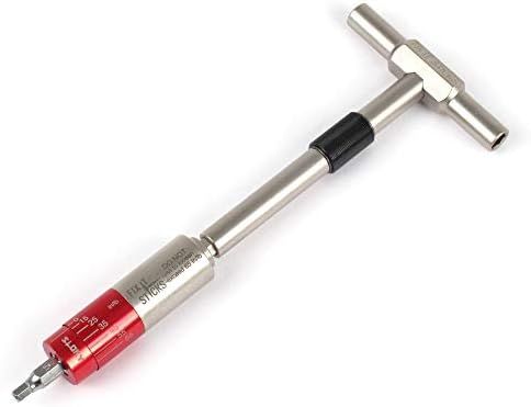 Fix It Sticks Tightening +/- 10% Accurate 15-65 inch-lbs All-In-One Torque Driver Tool Kit w/T-Way Wrench Bits Socket Adapters
