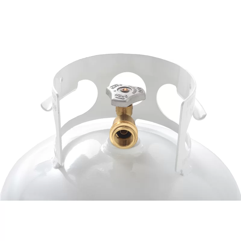 Flame King YSN401 40 lbs Propane Cylinder with OPD Valve, Rust-Resistant, High-Grade Steel for Cooking & Heating