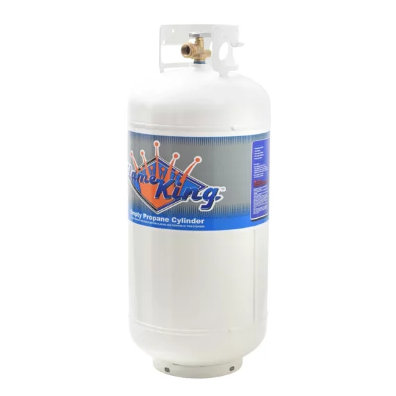 Flame King YSN401 40 lbs Propane Cylinder with OPD Valve, Rust-Resistant, High-Grade Steel for Cooking & Heating