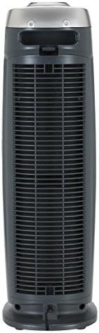 GermGuardian Air Purifier with HEPA 13 Filter  Removes 99.97% of Pollutants  Covers Large Room up to 743 Sq. Foot Room in 1 Hr  UV-C Light Helps Reduce Germs  Zero Ozone Verified  22"  Gray  AC4825E