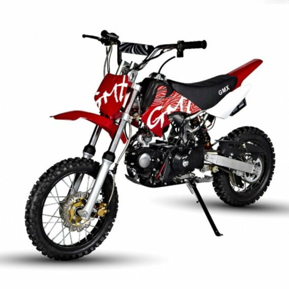 GMX Rider X 125cc 4-Stroke Air Cooled Kids Dirt Bike - Red