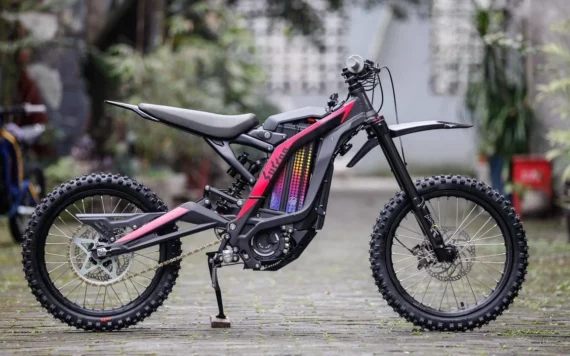 Gnarly SurRon Light Bee X S Lithium Battery Power-Assisted Electric Dirt Bike Outdoor Motocross Bike 48V/60V 3000W/4500W