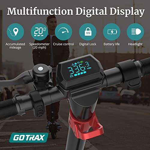 Gotrax G4 Electric Scooter, 10" Pneumatic Tires, Max 25 Mile Range and 20Mph Power