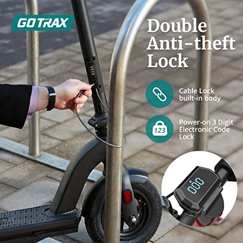 Gotrax G4 Electric Scooter, 10" Pneumatic Tires, Max 25 Mile Range and 20Mph Power