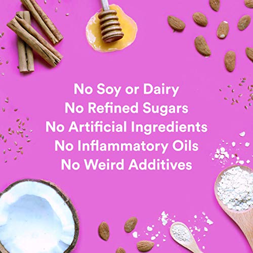 gr8nola THE ORIGINAL - Healthy Low Sugar Bulk Granola Cereal - Made with Superfoods Whole Almonds Honey Cinnamon and Flaxseed Soy Free Dairy Free and No Refined Sugar - 4.5lb Resealable Bag