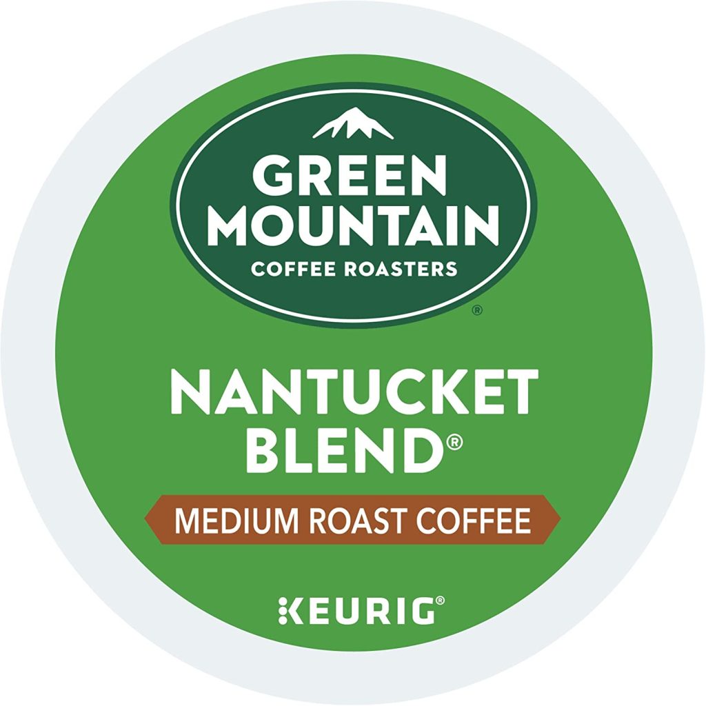 Green Mountain Coffee Roasters Nantucket Blend K-Cup Pods, Medium Roast, 96 Count