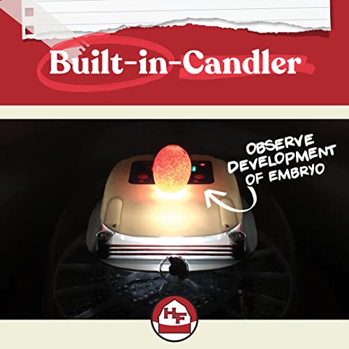 Harris Farms Nurture Right Egg Incubator for Hatching Chicks - Holds 22 Eggs