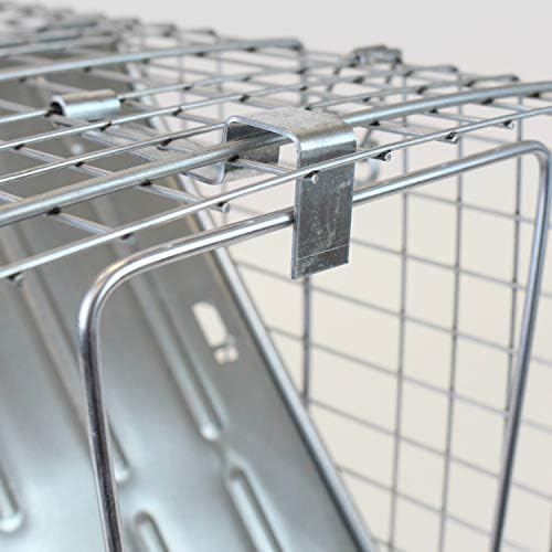 Havahart 1079SR Large 1-Door Humane Catch and Release Live Animal Trap for Raccoons  Cats  Bobcats  Beavers  Small Dogs  Groundhogs  Opossums  Foxes  Armadillos  and Similar-Sized Animals