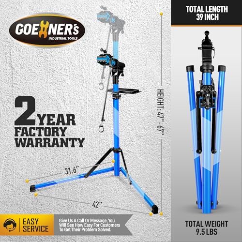 Heavy Duty Bike Repair Stand (Max 110 lbs) - Portable Bicycle Stand Maintenance Workstand Aluminum Made For Electric Bikes  Mountain Bike and Road Bike