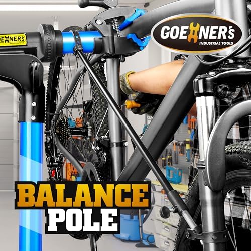 Heavy Duty Bike Repair Stand (Max 110 lbs) - Portable Bicycle Stand Maintenance Workstand Aluminum Made For Electric Bikes  Mountain Bike and Road Bike