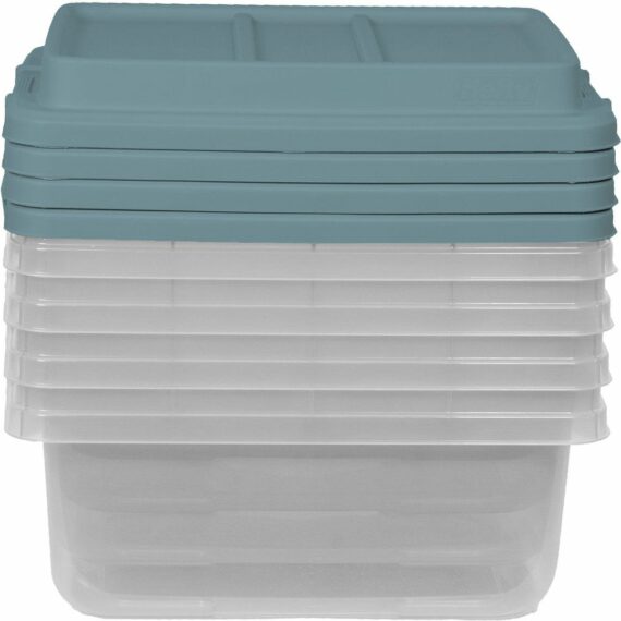 Hefty 18 Quart Hi-Rise Storage Bin (4 Pk.)