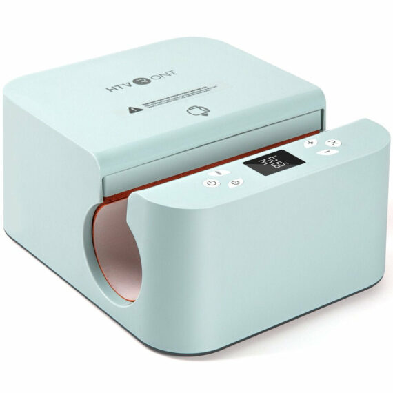 HTVRONT Auto Mug Heat Press Machine for Sublimation, Durable Metal, Easy DIY Cup Printing