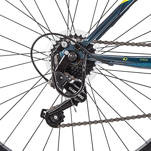 Huffy Hardtail Mountain Bike, Stone Mountain 26 inch, 21-Speed, Lightweight