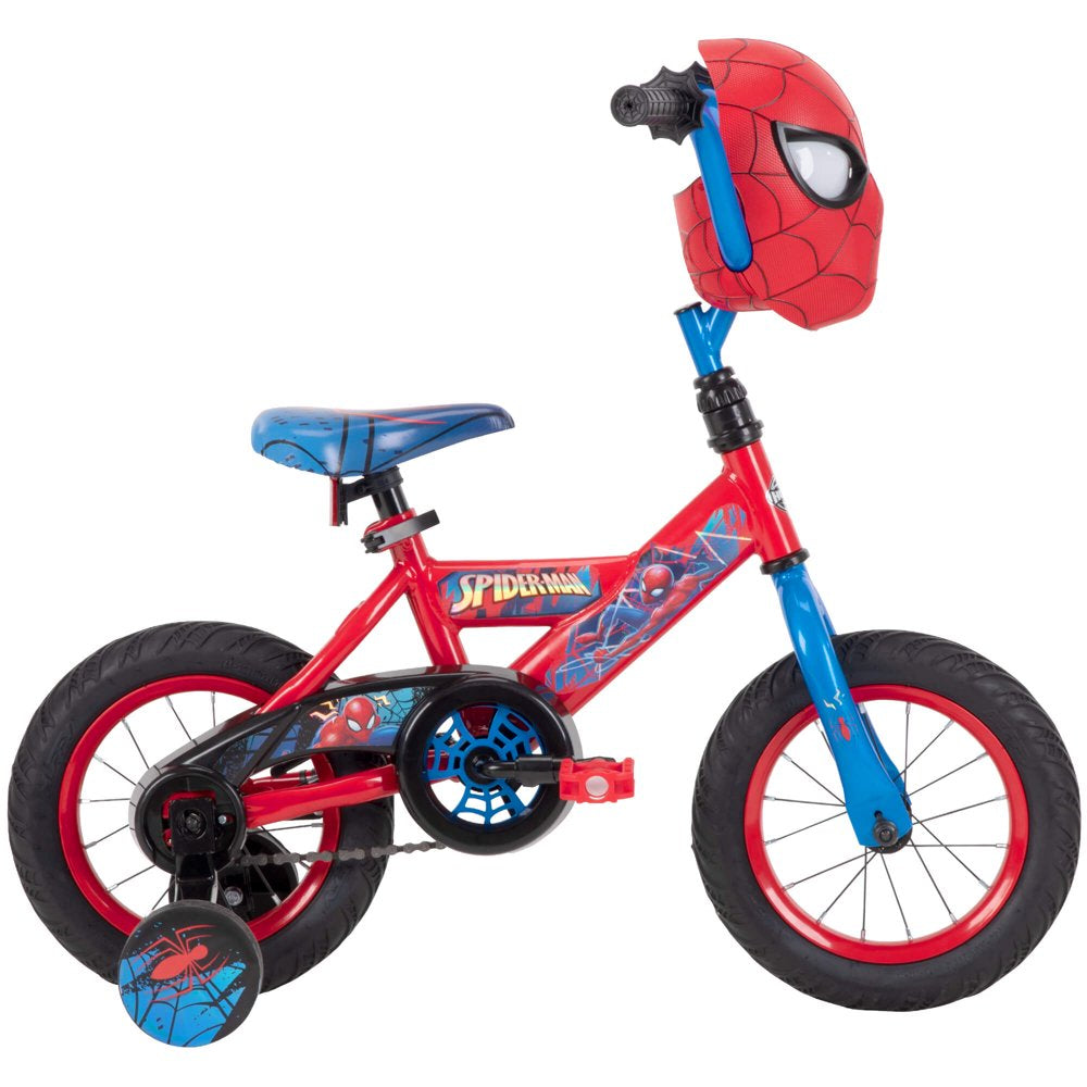Huffy Marvel Spider-Man 12" Boys' Bike with Training Wheels & EZ Build