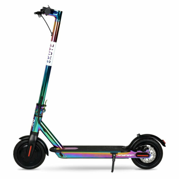 Hyper Toy Company Skute Folding Electric Scooter, 37V 350W, Jet Fuel, LED Display, 16 MPH Max Speed