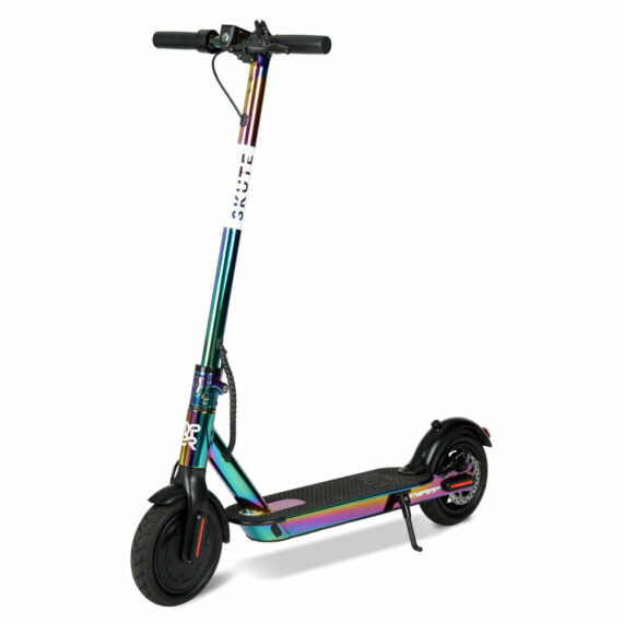 Hyper Toy Company Skute Folding Electric Scooter, 37V 350W, Jet Fuel, LED Display, 16 MPH Max Speed