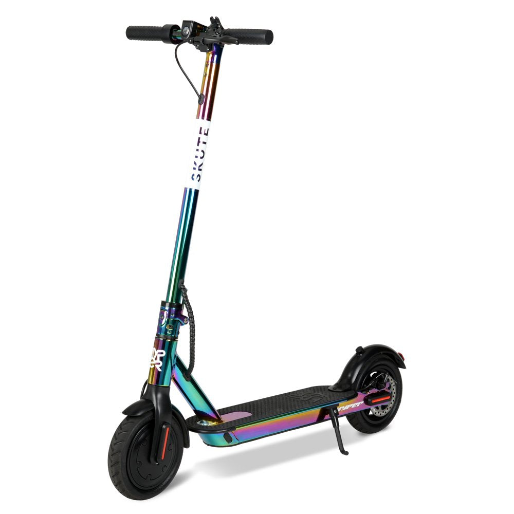 Hyper Toy Company Skute Folding Electric Scooter, 37V 350W, Jet Fuel, LED Display, 16 MPH Max Speed
