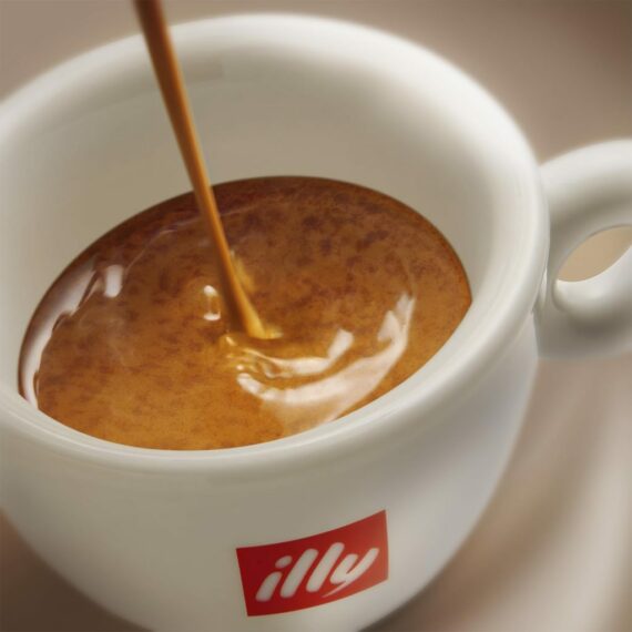 illy Whole Bean Coffee Classico Medium Roast, 100% Arabica, Caramel & Jasmine Notes, 8.8 oz, 6 Pack