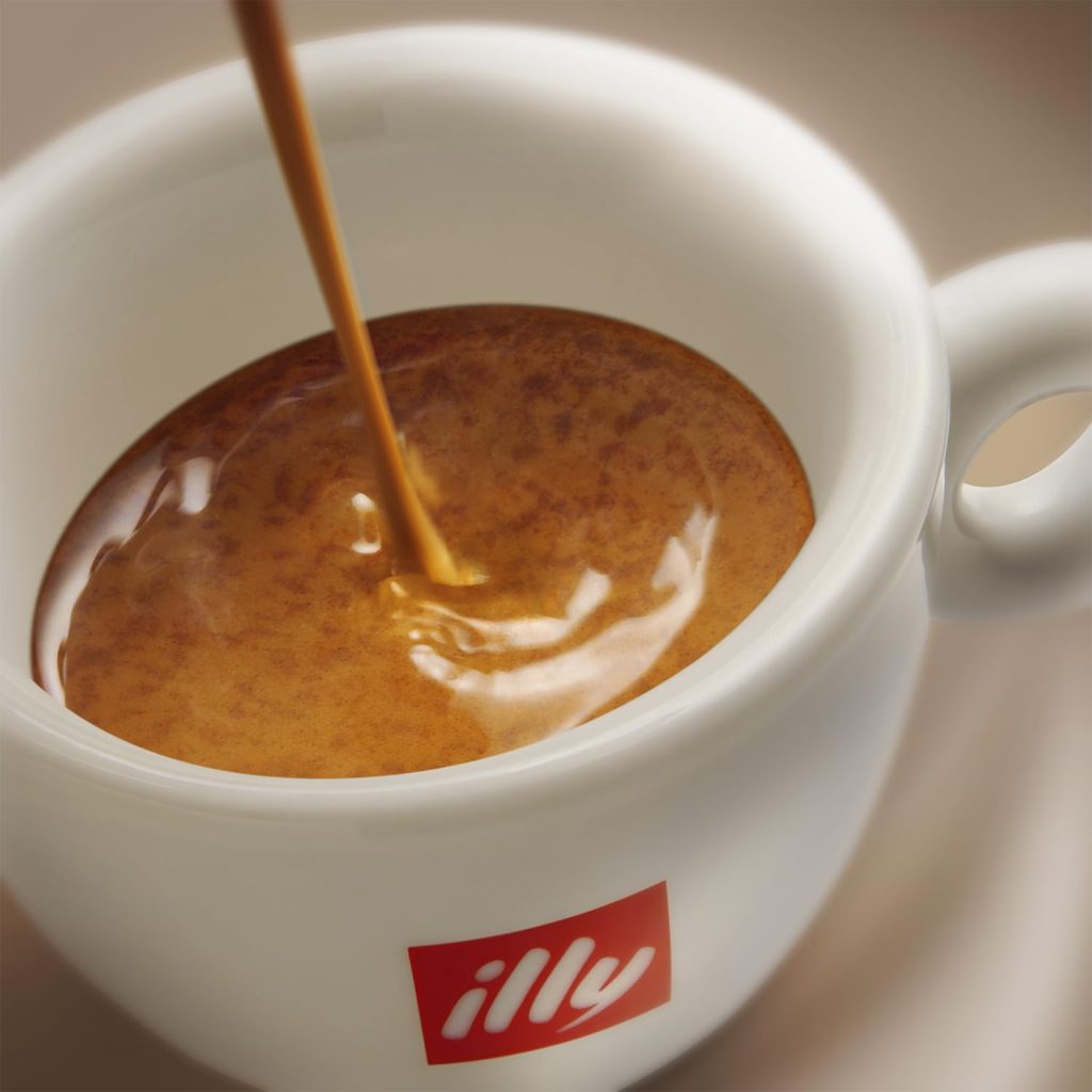 illy Whole Bean Coffee Classico Medium Roast, 100% Arabica, Caramel & Jasmine Notes, 8.8 oz, 6 Pack