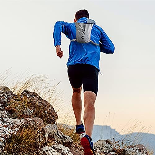 INOXTO Running Hydration Vest Backpack Lightweight Insulated Pack with 1.5L Water Bladder Bag Daypack for Hiking Trail Running Cycling Race Marathon for Women Men