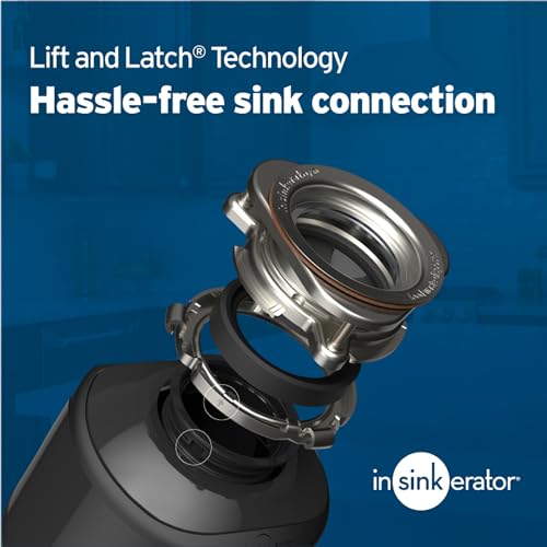 InSinkErator Badger 5 Garbage Disposal, Standard Series 1/2 HP Continuous Feed Food Waste Disposer