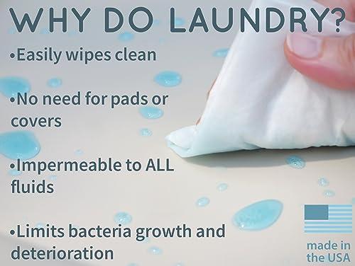 Keekaroo Peanut Changer Vanilla – the Original Made in USA easy-to-clean changing pad and the only shell over foam  fully impermeable to fluid