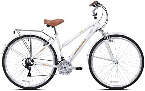 Kent International Springdale Hybrid Bicycle  White  29 inch