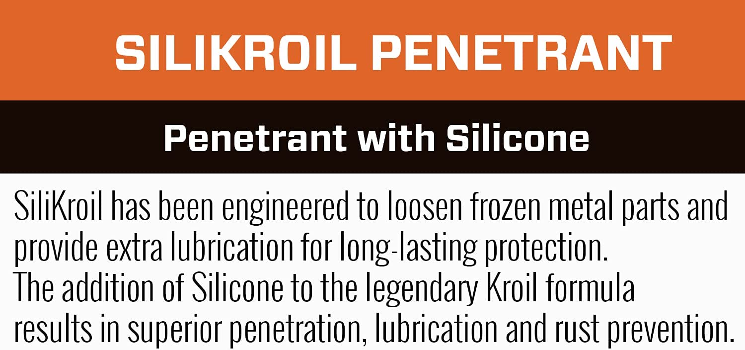 Kroil Kano Sili Penetrating Oil King Size, 16.5 oz aerosol – (SILIKING)