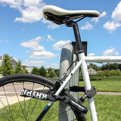 Kryptonite Keeper 785 Bike Chain Lock  2.8 Feet Long Heavy Duty Anti-Theft Bicycle Chain Lock with Keys for Bike  Motorcycle  Scooter  Bicycle  Door  Gate  Fence