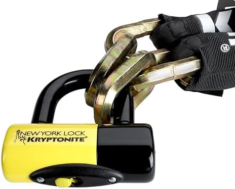 Kryptonite New York Fahgettaboudit Chain 1415 & New York Disc Lock