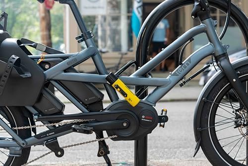 Kryptonite New York LS Bike U-Lock  Heavy Duty Anti-Theft Security Bicycle Lock Sold Secure Gold  16mm Long Shackle with Keys  Ultimate Security Lock for Bicycles E-Bikes Scooters