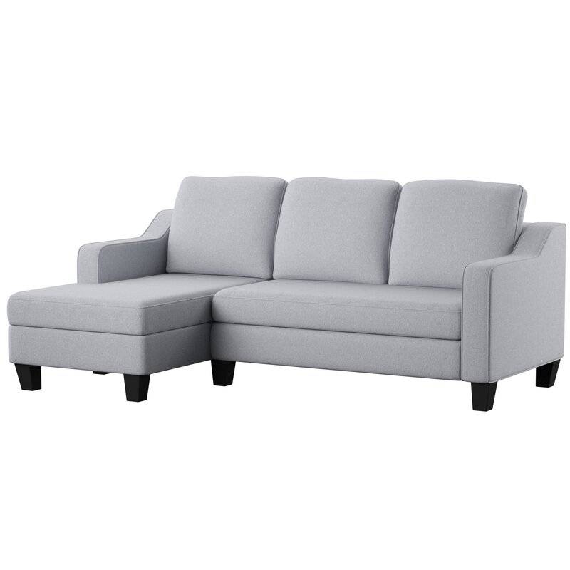 Liberty 84″ Wide Reversible Sleeper Sofa & Chaise
