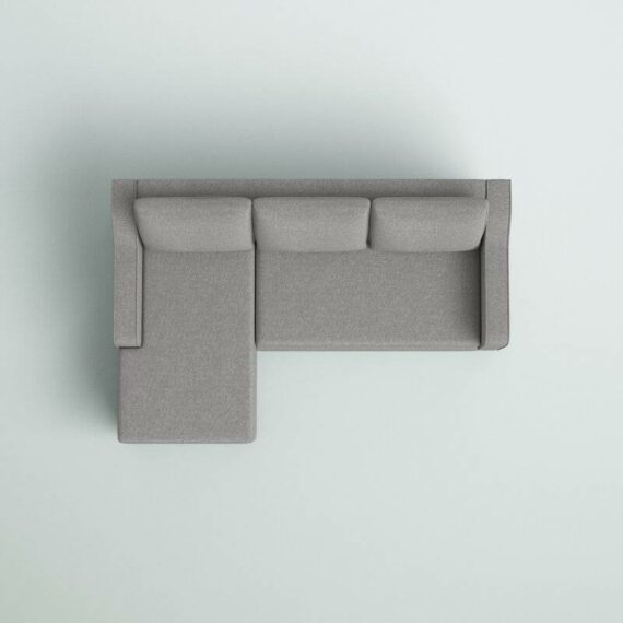 Liberty 84" Wide Reversible Sleeper Sofa & Chaise