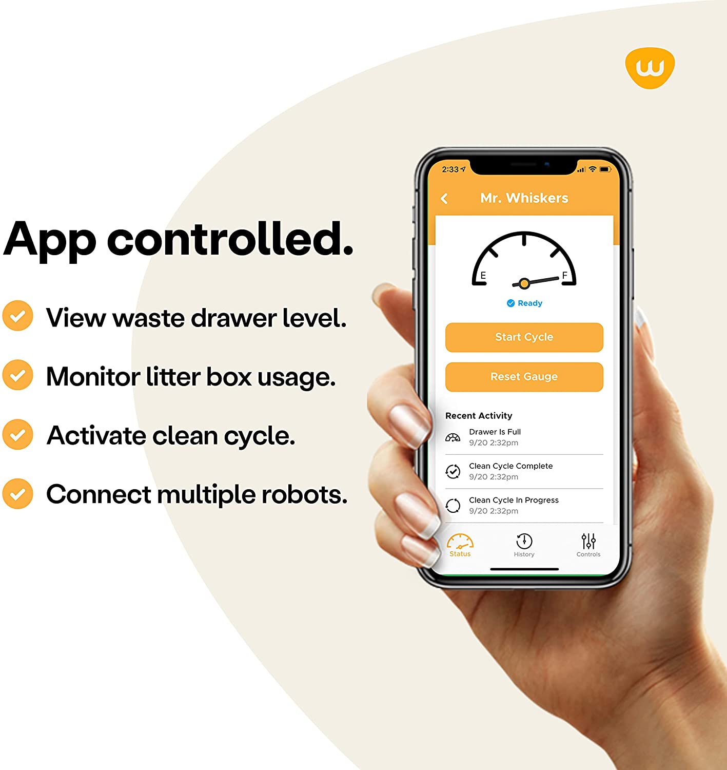 Litter-Robot 3 Core Bundle by Whisker – Self-Cleaning Cat Litter Box