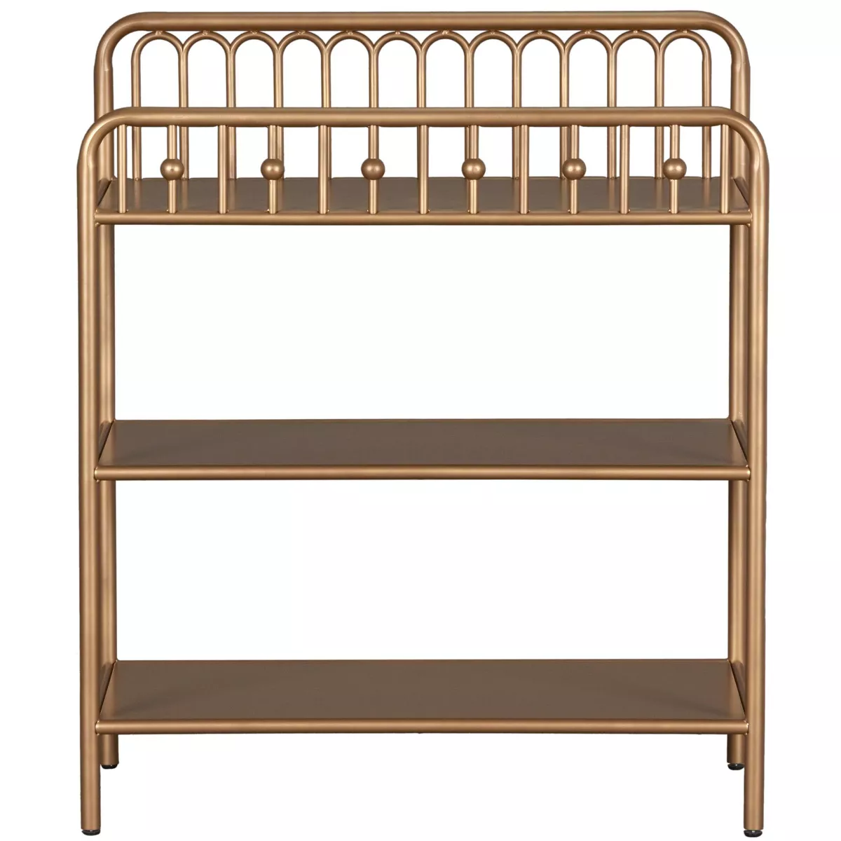 Little Seeds Monarch Hill Ivy Metal Changing Table, Gold