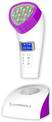 LumaSoothe 2 Light Therapy for Dogs and Pets - LED Light Therapy for Pain Relief  Muscle & Joint Pain  Reduce Inflammation  Heal Wounds  & Clear Skin Problems with 2 Therapy Modes