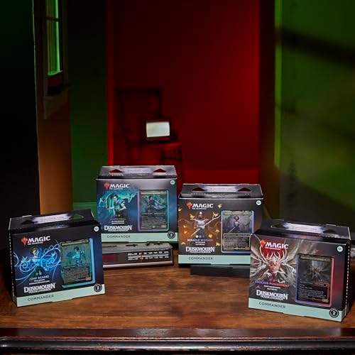 Magic: The Gathering Duskmourn: House of Horror Commander Deck Bundle – includes All 4 Decks