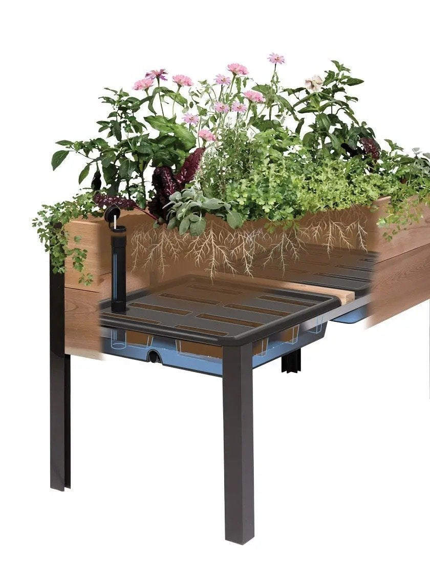 Mart special today Last 30sets Self-Watering Eco-Stained Elevated Planter Box