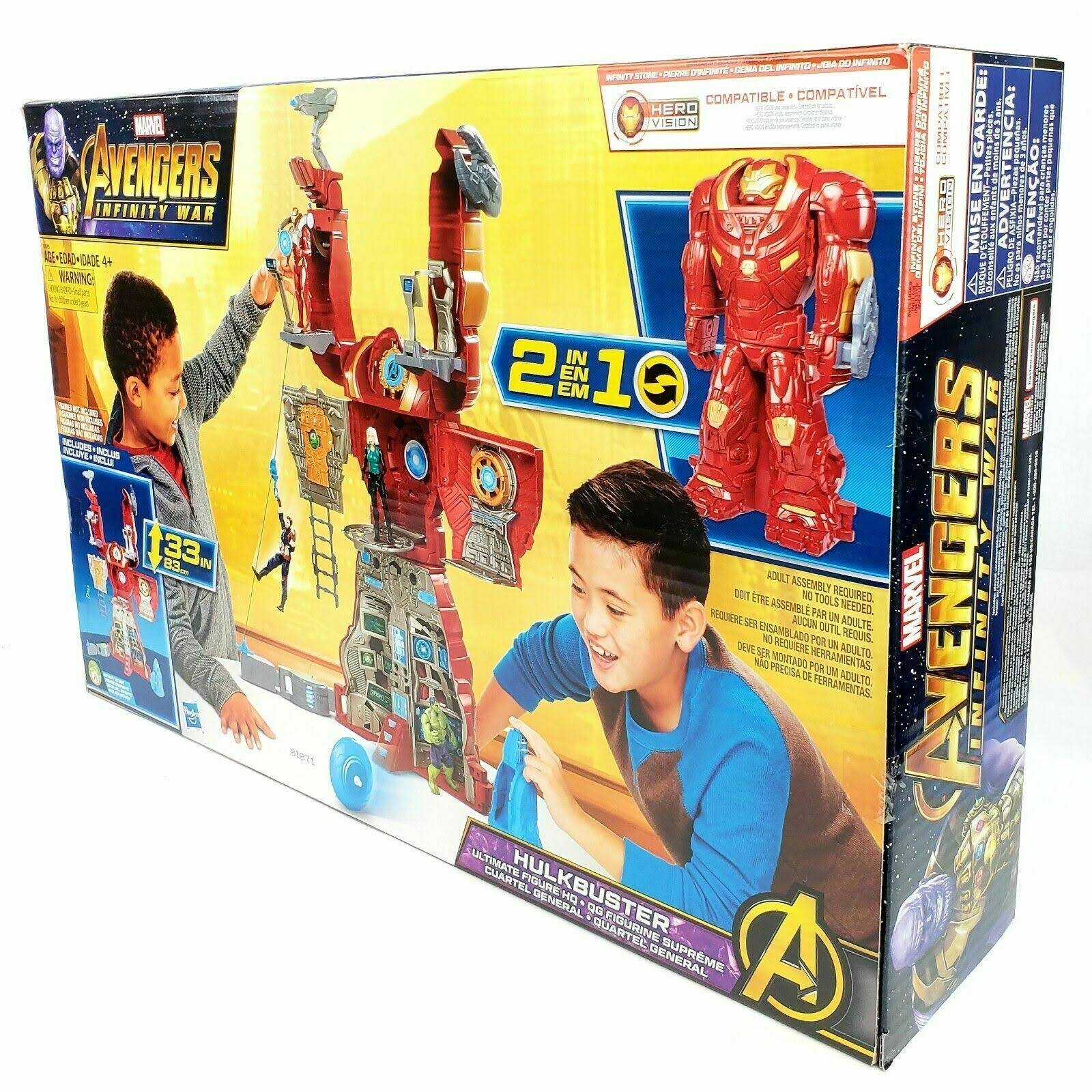 Marvel E0565 Avengers: Infinity War 33×22 Hulkbuster Ultimate Figure HQ Playset to