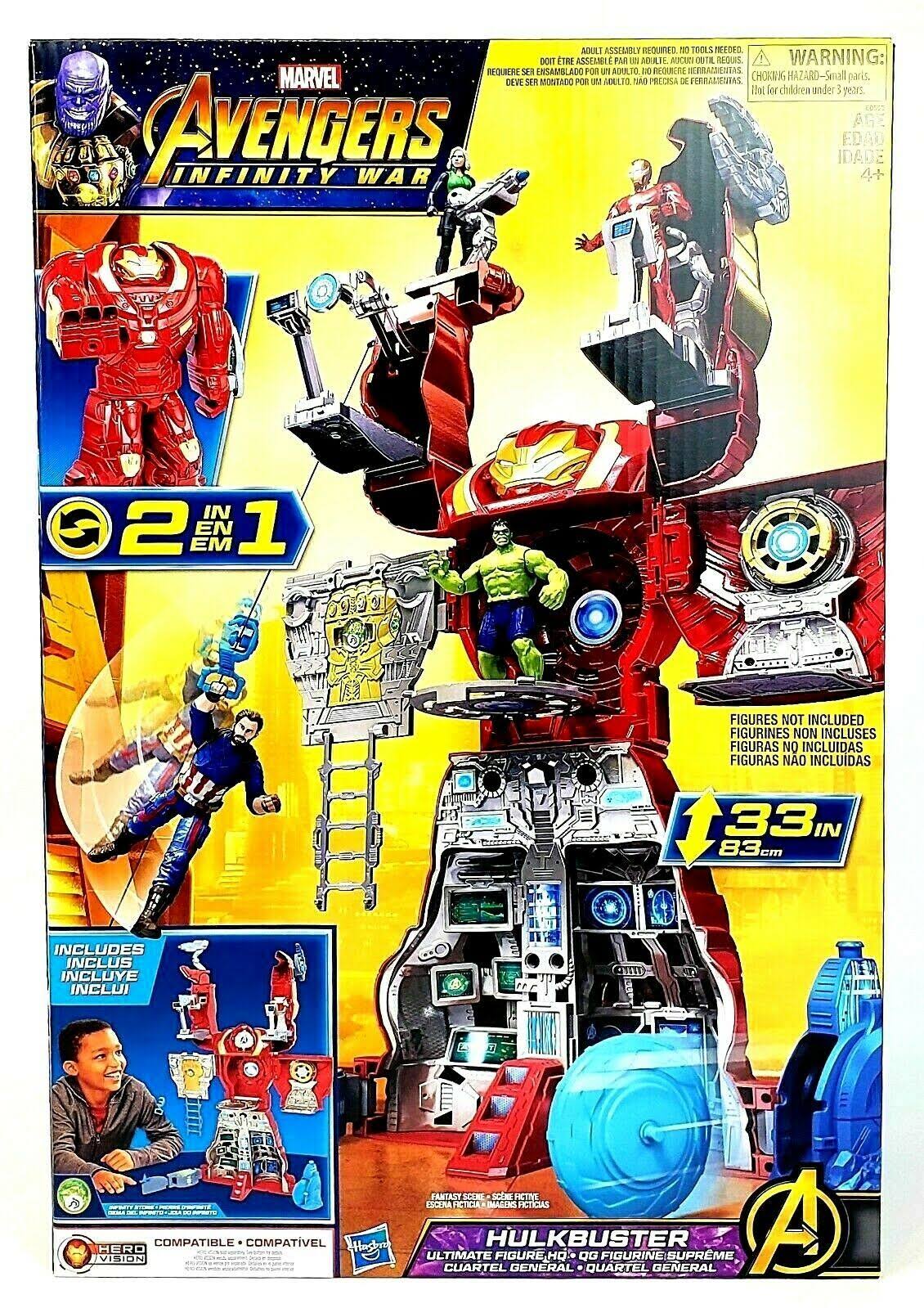 Marvel E0565 Avengers: Infinity War 33×22 Hulkbuster Ultimate Figure HQ Playset to