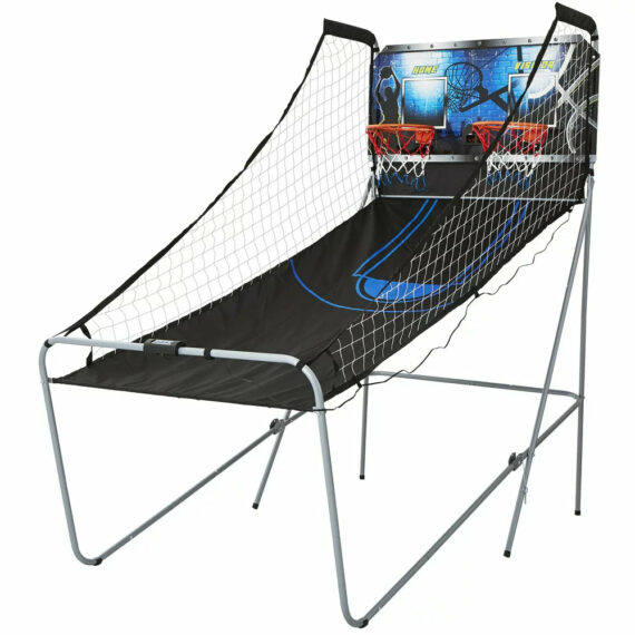 MD Sports 2-Player 81" Foldable Arcade Basketball Game with LED Scoring and Sound Effects