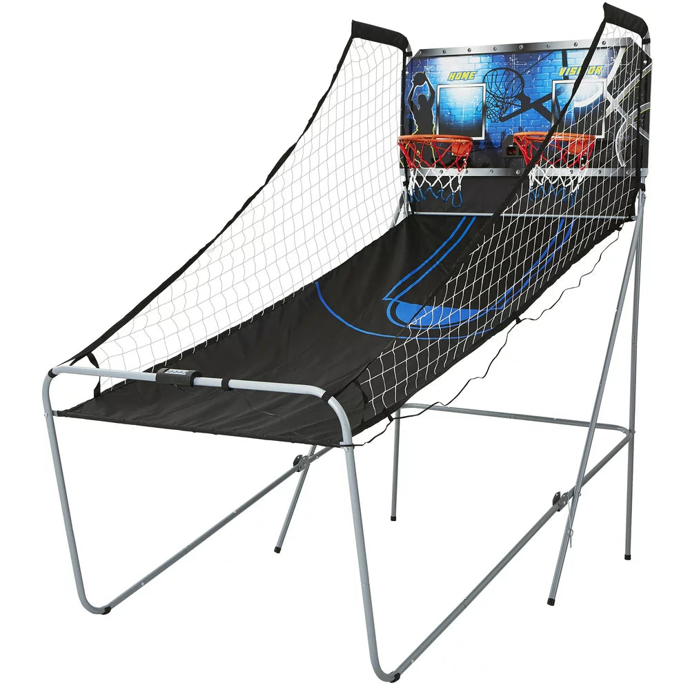 MD Sports 2-Player 81" Foldable Arcade Basketball Game with LED Scoring and Sound Effects