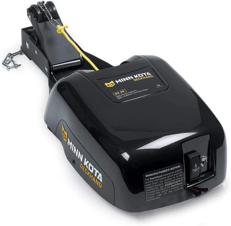 Minn Kota 40 Deckhand Electric Anchor Winch, 40 lb Anchor Capacity