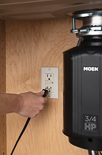 Moen Host Series 3/4 HP Continuous Feed Garbage Disposal with Sound Reduction