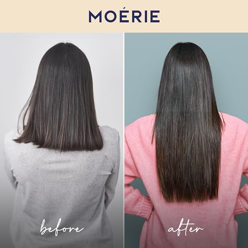 Moerie Shampoo and Conditioner Plus Hair Mask and Spray Mega Pack – The Ultimate Growth Care – For Longer  Thicker  Fuller Hair - Volumizing Products – Paraben & Silicone Free - 4 items